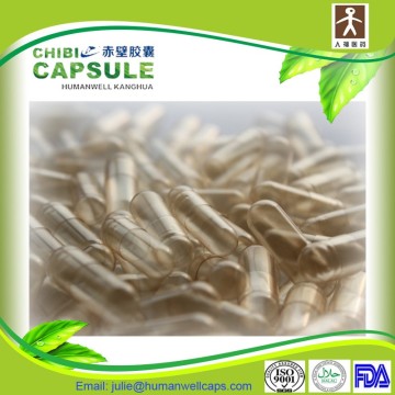 size 00, 0, 1, 2, 3, 4, 5 gelatin capsule empty shell