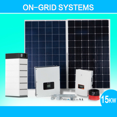 15kw on-Grid Home Solar Power System 14 Solar Power Solar Household Solar Power System Solar Energy PV System