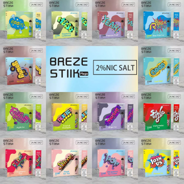 Breze Stiik Mega 2200 Puffs Disposable Electronic Cigarettes