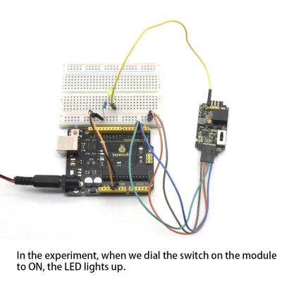 Keyestudio AND Gate NOT Gate Logic Circuit Converter for Arduino DC Jack Module