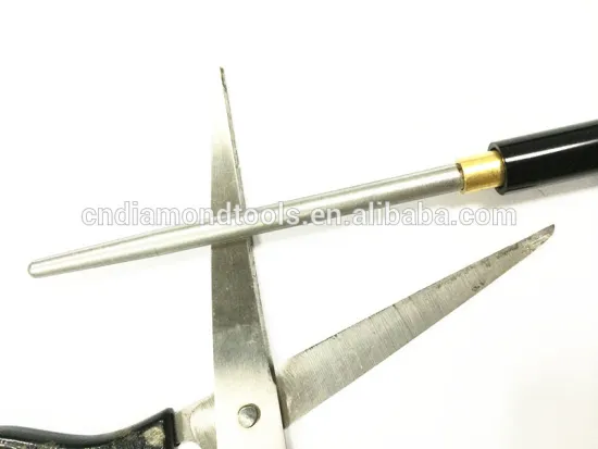 Black color Diamond Pen style fishing knife sharpener