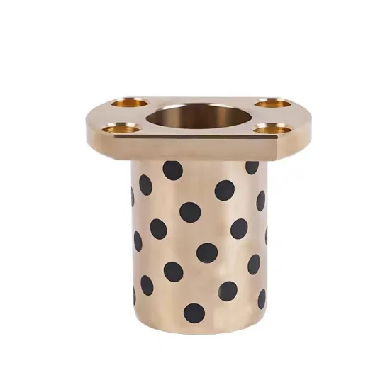 Custom JFB 45*5 Series Self-Lubricating Flange Graphite Brass Copper Sleeve Bearing: Detailed Information and Specifications