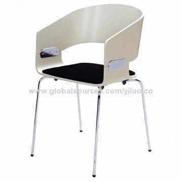 Bentwood Arm Chair with Upholstered Seat