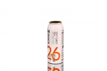 Aluminum can for cosmetic mousse