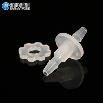 Runze Fluid Bulkhead Union Hose Tubing Fittings Plastic Connector