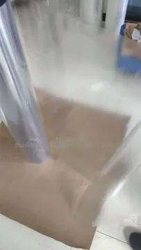 60my clear pvc film improved tensile strength