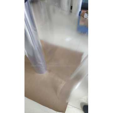 60microns clear pvc film with better tensile strength