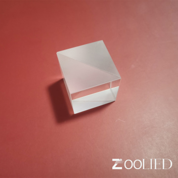 Oprtical Glass 15*15*15mm Split Ratio 50/50 Beamsplitter