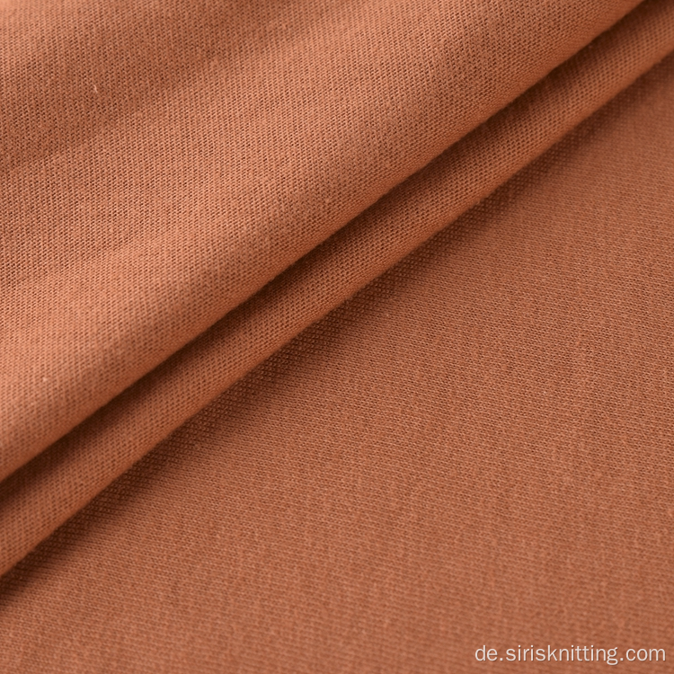 100% Bio-Baumwolle Jersey Plain Dyed Fabric