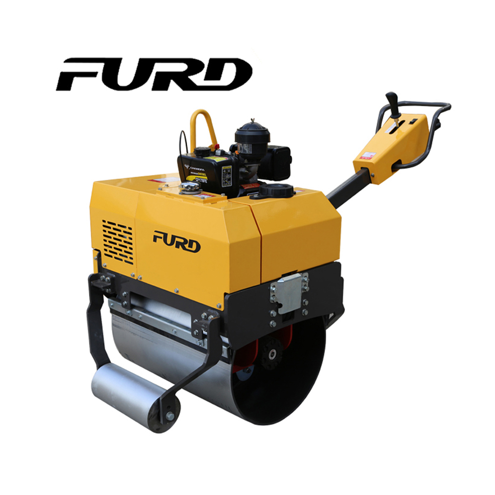 Pequeño Walk Behind Single Drum Road Roller