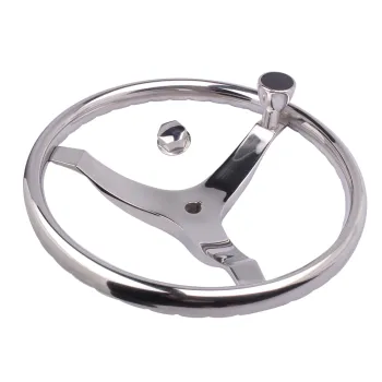 Stainless Steel Steering Wheel for Boat - Marine Yacht Accessories