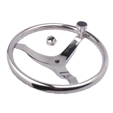 Stainless Steel Steering Wheel for Boat - Marine Yacht Accessories
