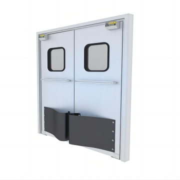 High-Quality 304 Stainless Steel Anti-Collision Doors for Food Processing Workshops