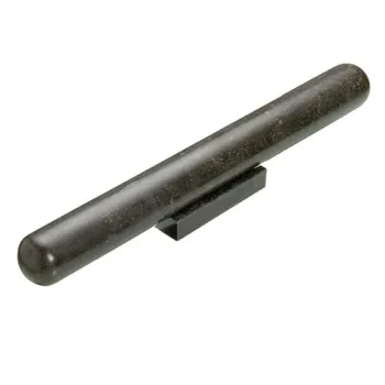 Black granite rolling pin