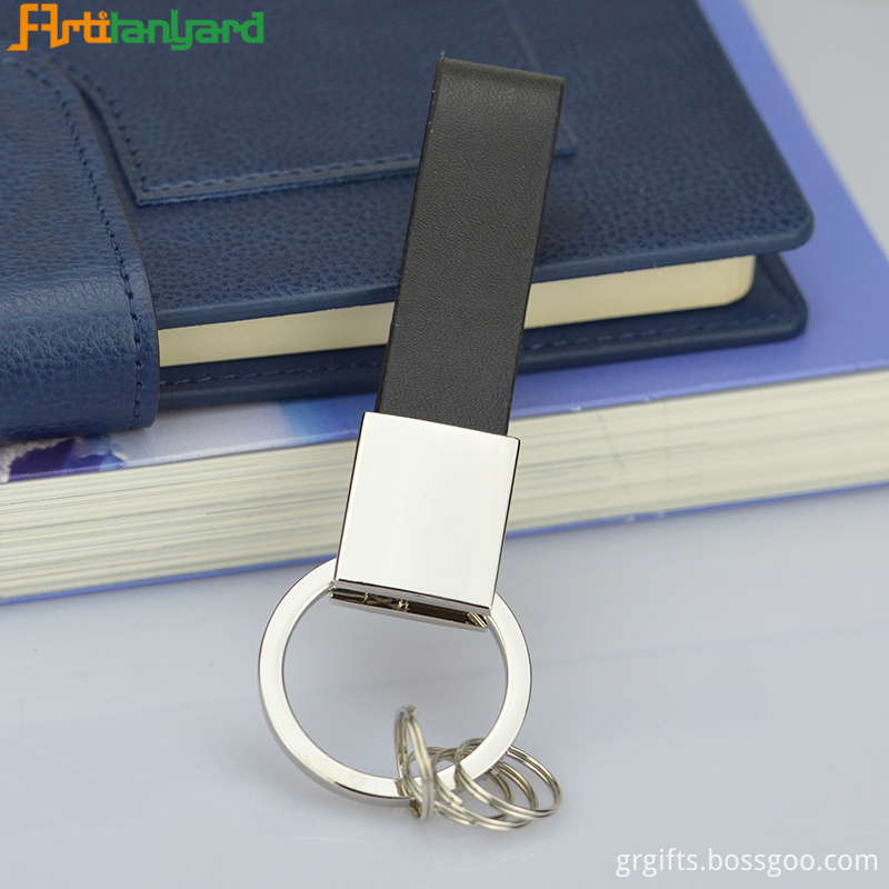 Leather Loop Keychain