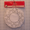 8.5inch rond document doily in kopkaart