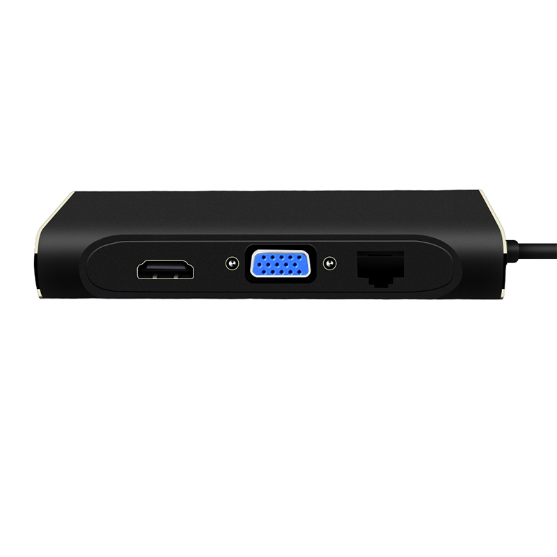 شحن محول USB-C Hub 7-in-1 مع USB 3.0