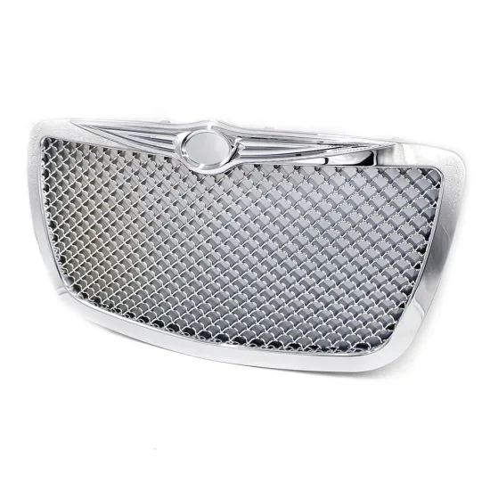 Chrome Mesh Front Grills for 2004-2010 Chrysler 300, 300C: Enhance Your Ride's Style