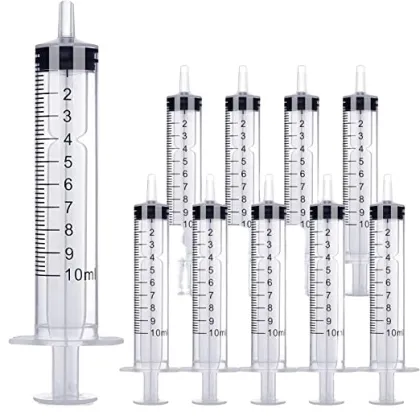Custom Modern Style Screw Syringe for Insulin Injection: Musashi Air 500ml and 1ml Nipro Lip Gloss Luer Slip Syringes