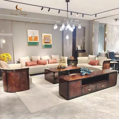 Luxury Upholstered Velvet Love Seats & Sofas for Hotels