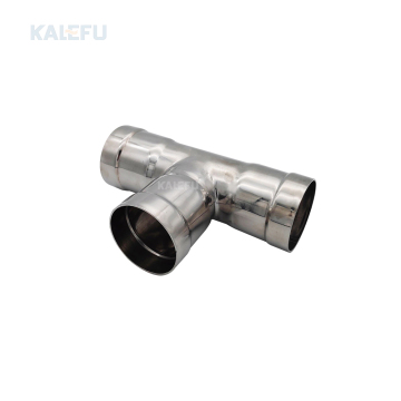 Food-Grade 3-Way TEE Stainless Steel Prime Quality Pipe Fittings for Gas