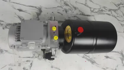 Hydraulic power unit for boarding axle