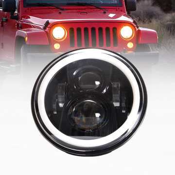 7 -calowe reflektory retro dla Jeep JK i Harley Davidson