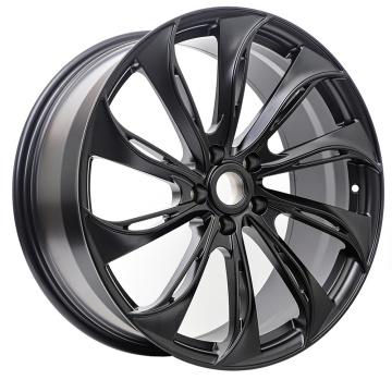 Black TESLA Model 3 Model S rims forged