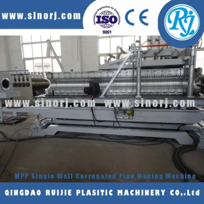 MPP Single Wall Corrugated Pipe/Electrical Pipe Machine