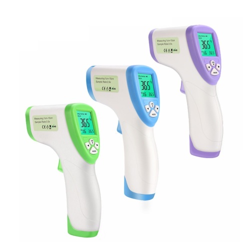 Thermomètre infrarouge frontal numérique sans contact avec lecture Fahrenheit pour bébé et adultes