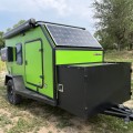 Travel Trailer camper in europe camper with solar