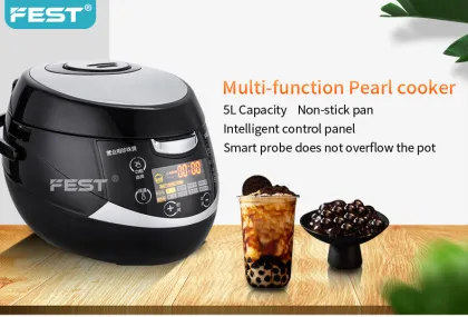 CE Certified Automatic Tapioca Cooking Pot - Tapioca Pearl Cooker