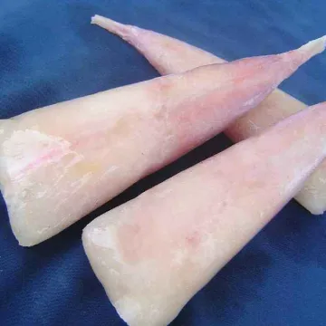 IQF frozen monkfish fillets