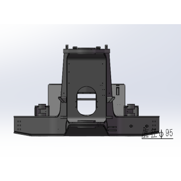 Детали задней рамы подземного транспортного средства XUT545