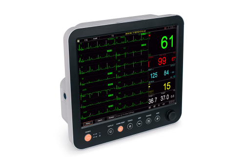 Monitor de presión arterial de seis parámetros de cabecera en varios idiomas