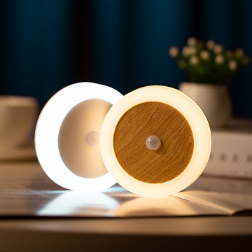 Smart Automatic Motion Sensor USB Rechargeable LED Night Light for Closet and Wall