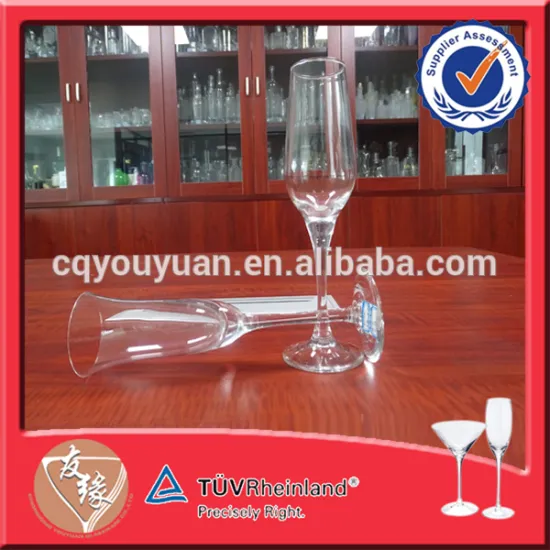 180ML Super Flint Glass Food Grade Custom Glass Wine Distiller Glass