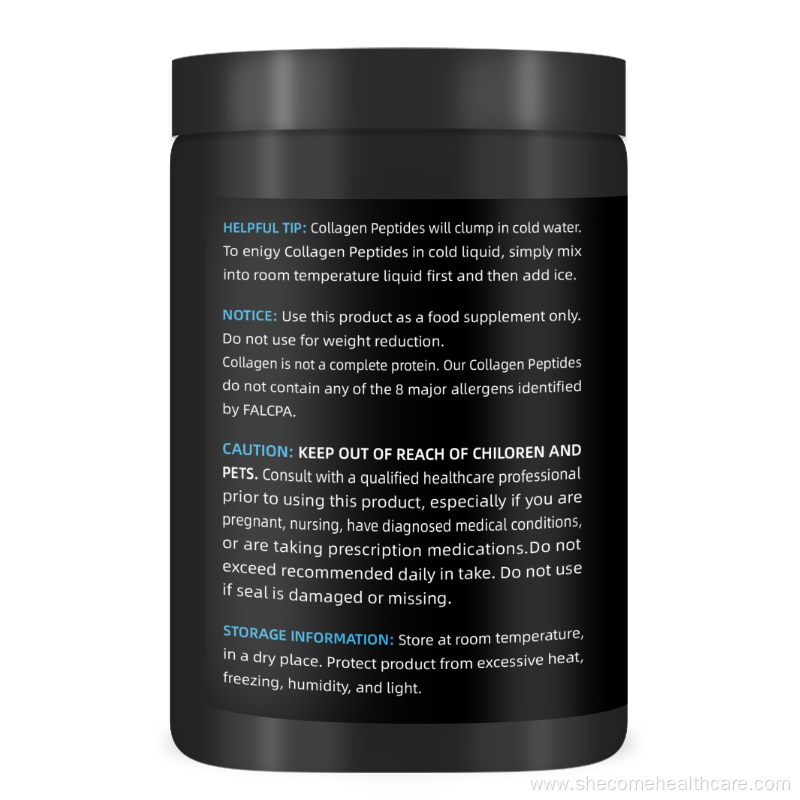 collagen peptides Whitening hydrolyzed collagen peptides