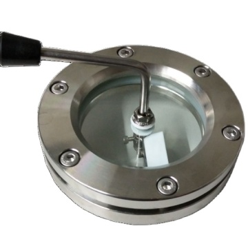 Stainless Steel Sight Glass with Wiper