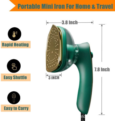 Mini Travel Steam Irons: Portable Electric Irons and Handheld Garment Steamers