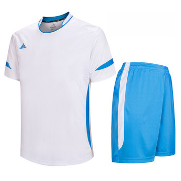 kit de fútbol personalizado camiseta de fútbol en blanco