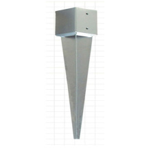 Galvanized Steel Fence Pole Anchor