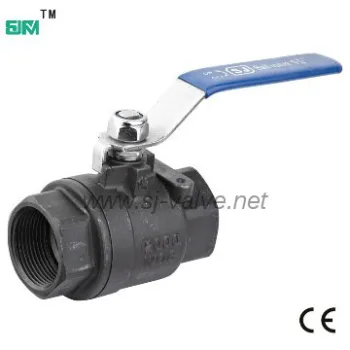 Cast steel ball valve