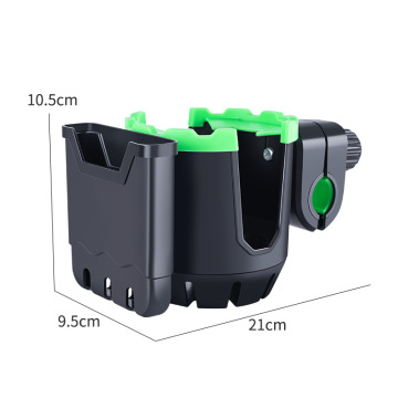 Multi-Functional Bicycle Cup Holder and Phone Bracket for Strollers and Baby Bottles