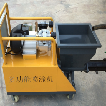 Cement Mortar Wall Spraying Machine: Diesel-Powered Concrete Plastering Machine Price and Details