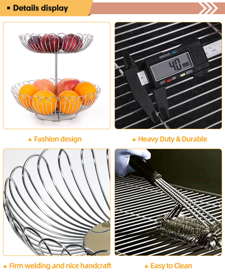 Stainless Steel Fruit Vegetable Basket