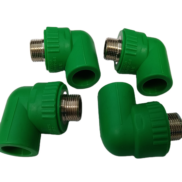 DN25 PPR Fittings Valve Elbow Tee Coupling PPR Pipe Fitting Male Female Threaded Coupling Pipe Fittings2