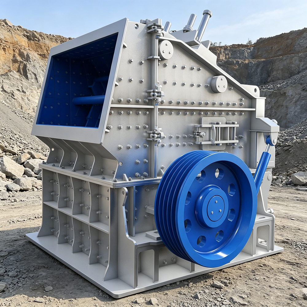 long service life impact crushing machine
