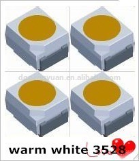high quality hot-sale 20ma warm white 3528 smd led diode
