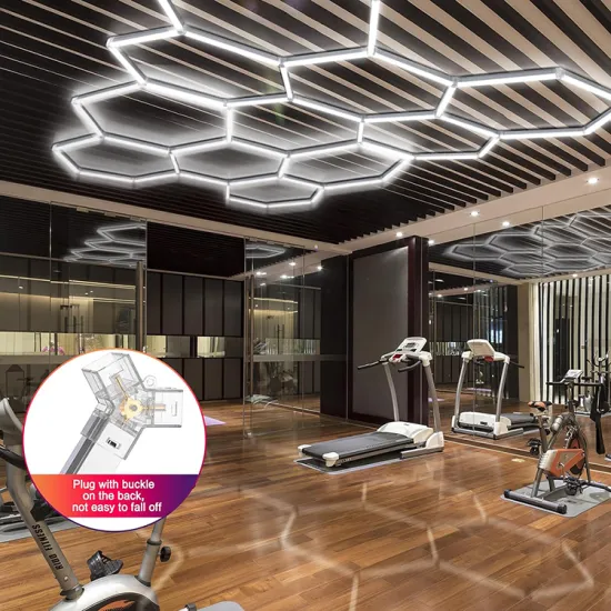 Wholesale High-End Hexagonal Light Honeycomb LED Lighting for Car Detailing